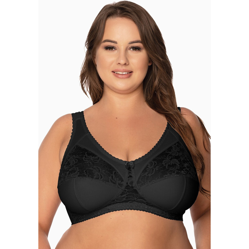 Gaia Podprsenka bez kostíc Melodia | čierna BS 1162 57253816