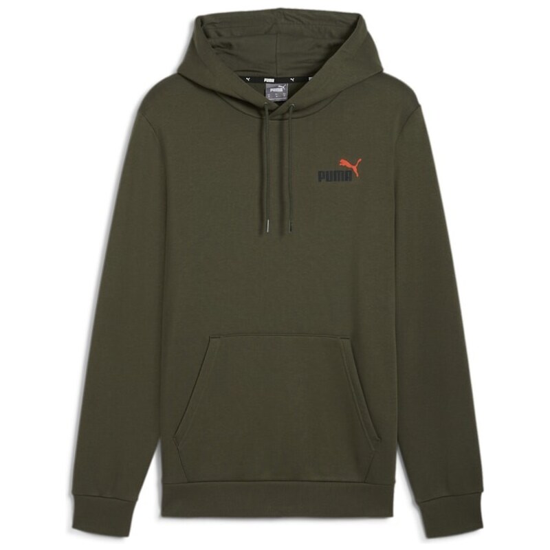 Puma ESS+ 2 Col Small Logo Hoodie FL green 57256716