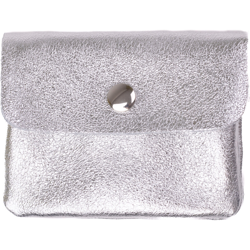 SEGALI Kožená mini peňaženka NETA silver 68030912