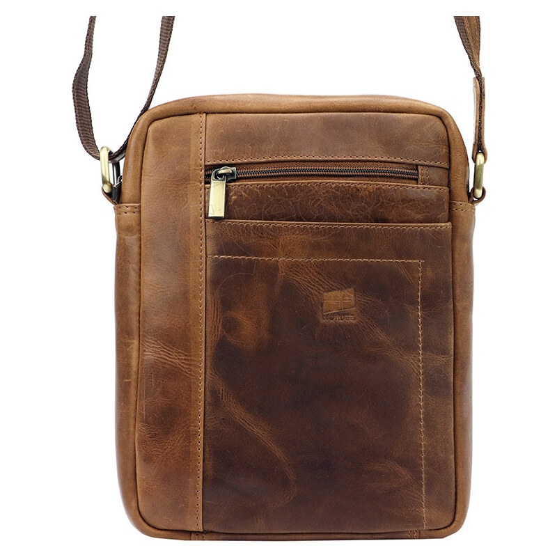 Pánska kožená croosbody taška (GT218) 57271558