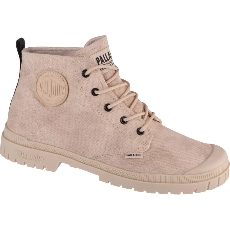 Béžové dámske členkové topánky Palladium Pampa SP20 Hi Wax 74388-210-M 57275374