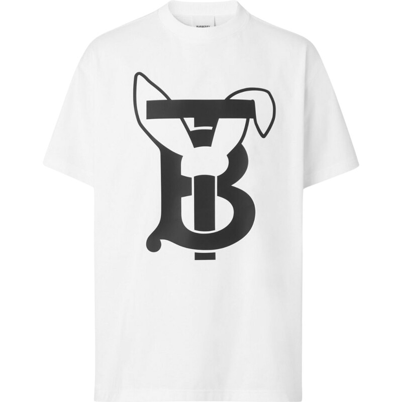 BURBERRY Rabbit White tričko 57272559