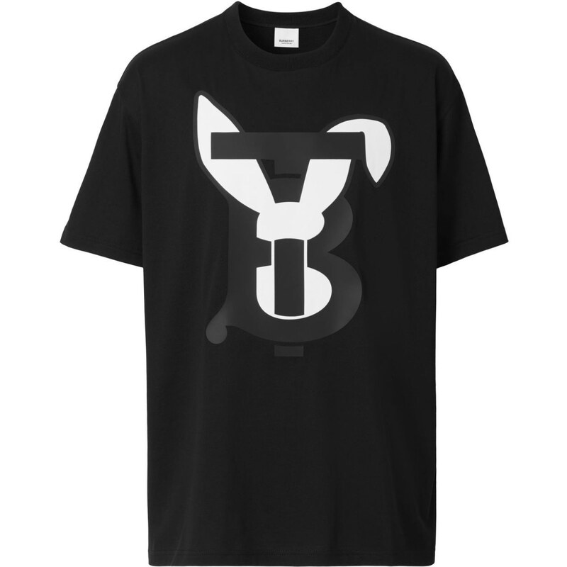 BURBERRY Rabbit Black tričko 57272558