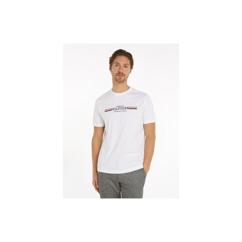Tommy Hilfiger S/S T-Shirt WHT 57278045