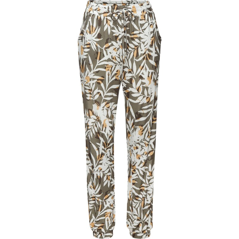 VIVANCE Nohavice hnedá / olivová / svetlooranžová / biela 57280759