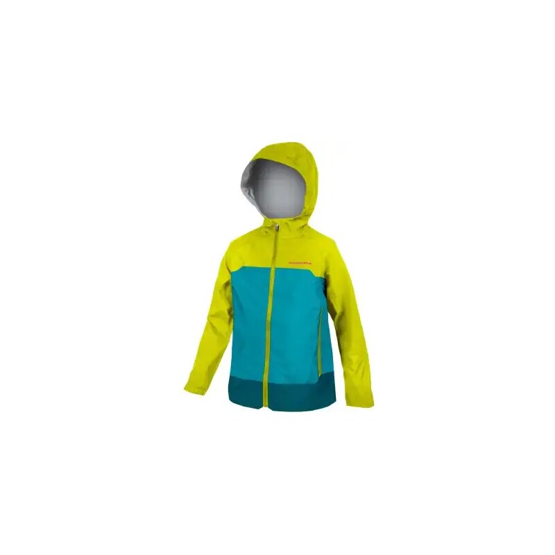 Endura MT500 Waterproof detská bunda Lime Green vel. 9-10 57279726