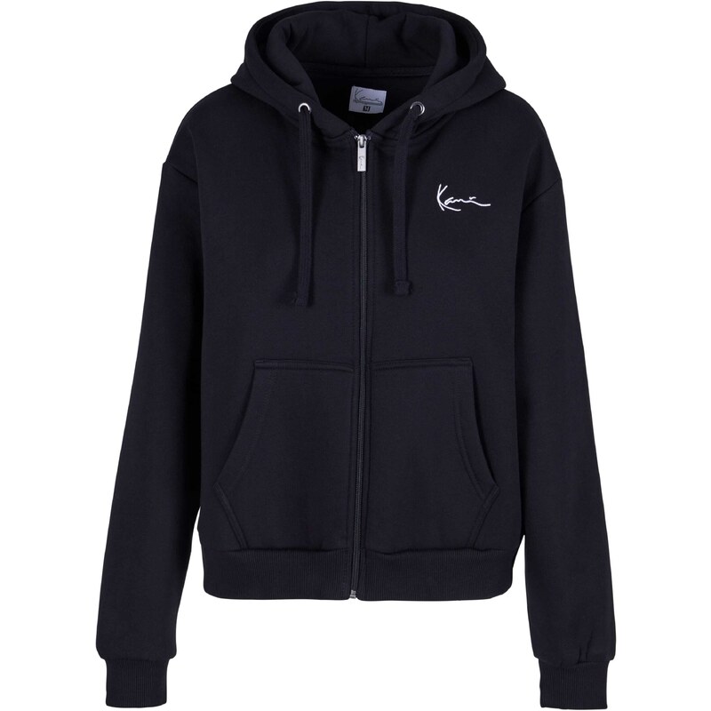 Karl Kani Tepláková bunda Essential čierna / biela 57280127