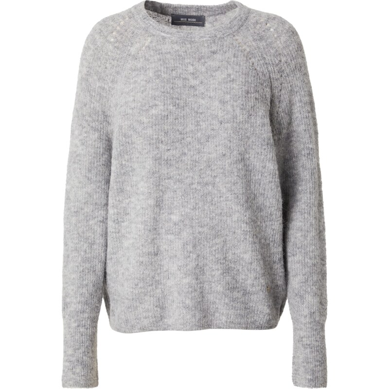 MOS MOSH Sveter sivá melírovaná 57693829