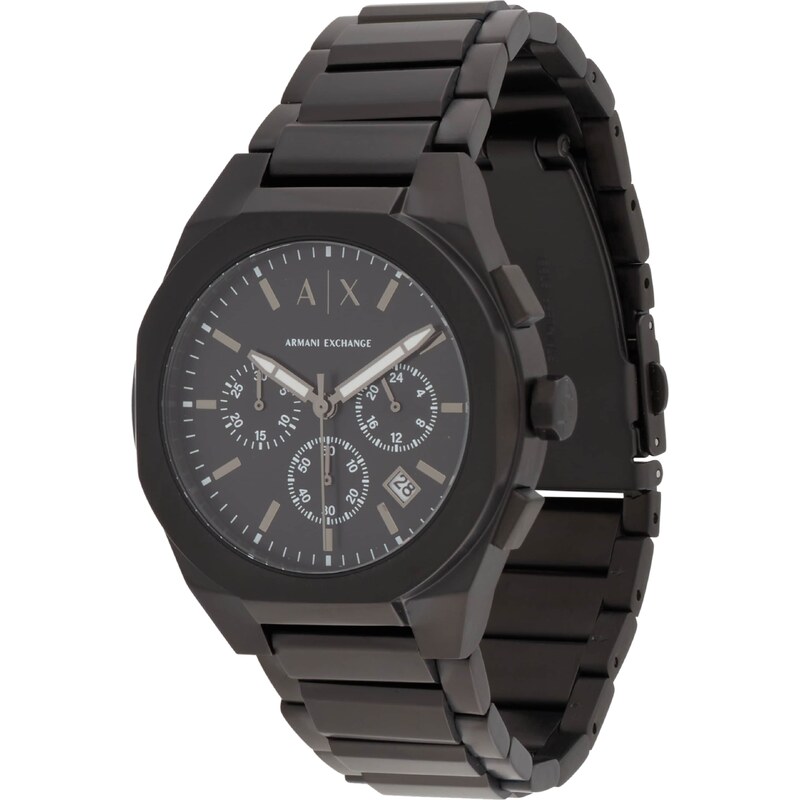 ARMANI EXCHANGE Analógové hodinky tmelová / čierna / biela 57282378