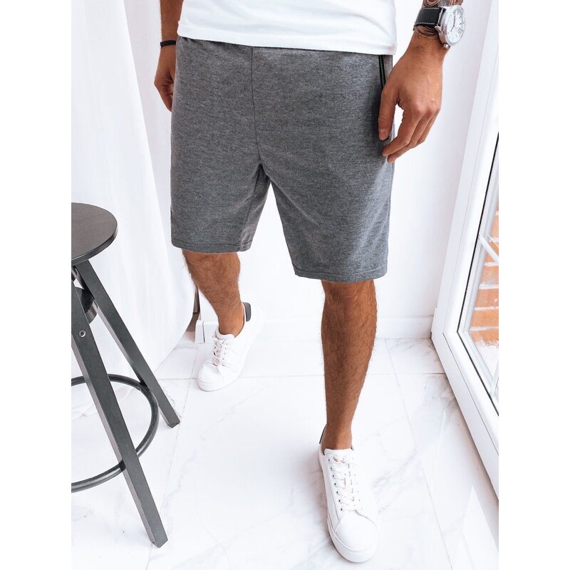 Dstreet Jedinečné pánske grafitové kraťasy 63774167