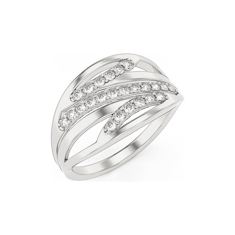 Žatecký Prsteň z bieleho zlata 22180/BX 41671347