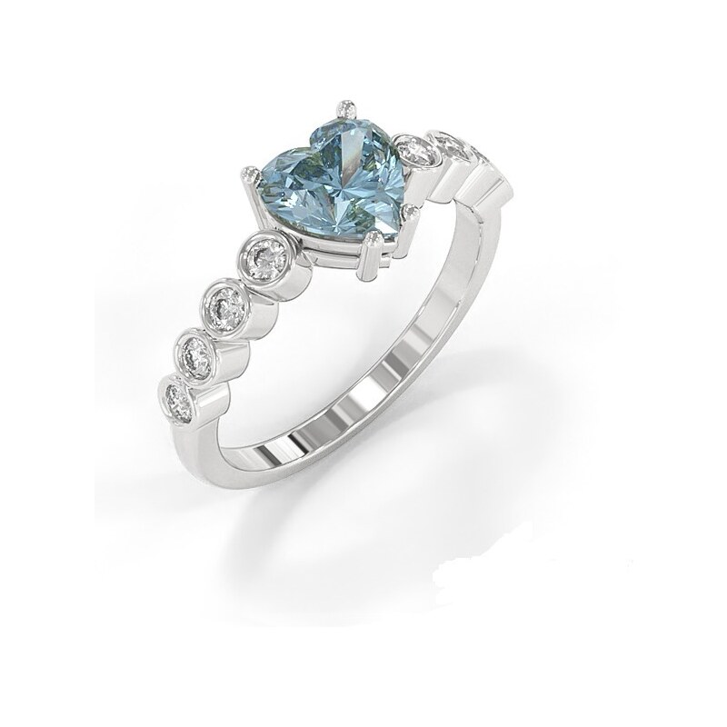 Prsteň z bieleho zlata 22178/BBX 41968607