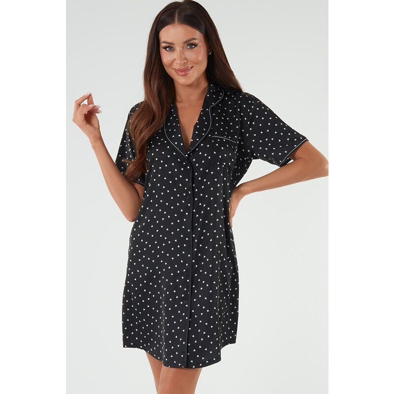 Italian Fashion nočná košieľka Ria - krátky rukáv 57295265