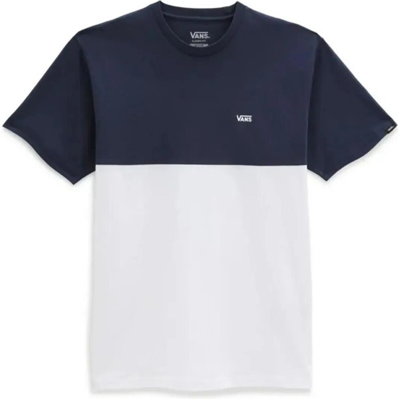 Vans MN COLORBLOCK TEE WHITE/DRESS BLUES 25841192