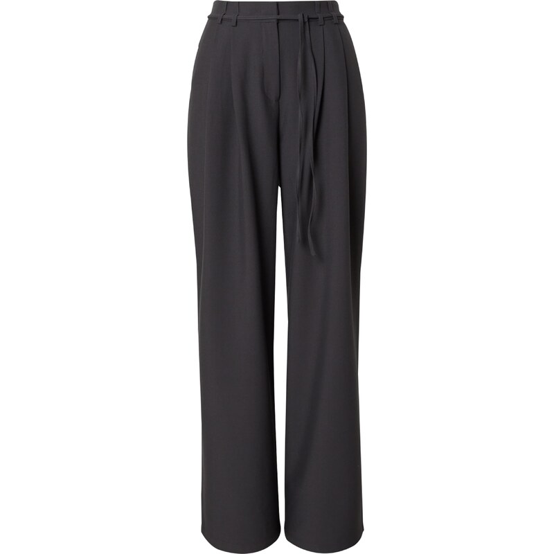 LeGer by Lena Gercke Plisované nohavice Aurelie tmavosivá 57310029