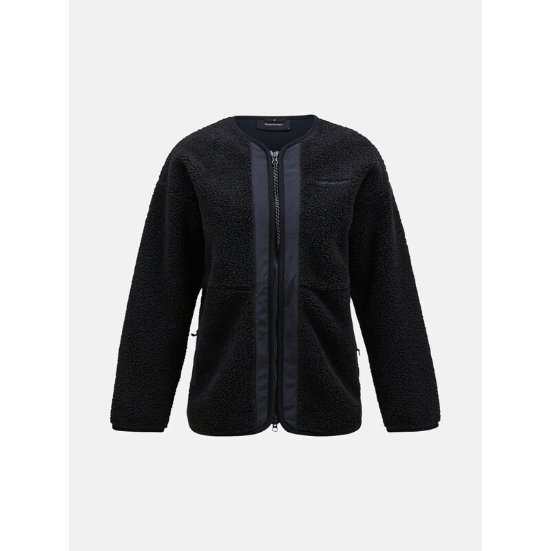 MIKINA PEAK PERFORMANCE W HEAVY PILE OVERSIZED CARDIGAN 57308522