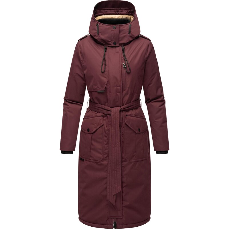 NAVAHOO Zimný kabát Hokulanii bordová 58519111
