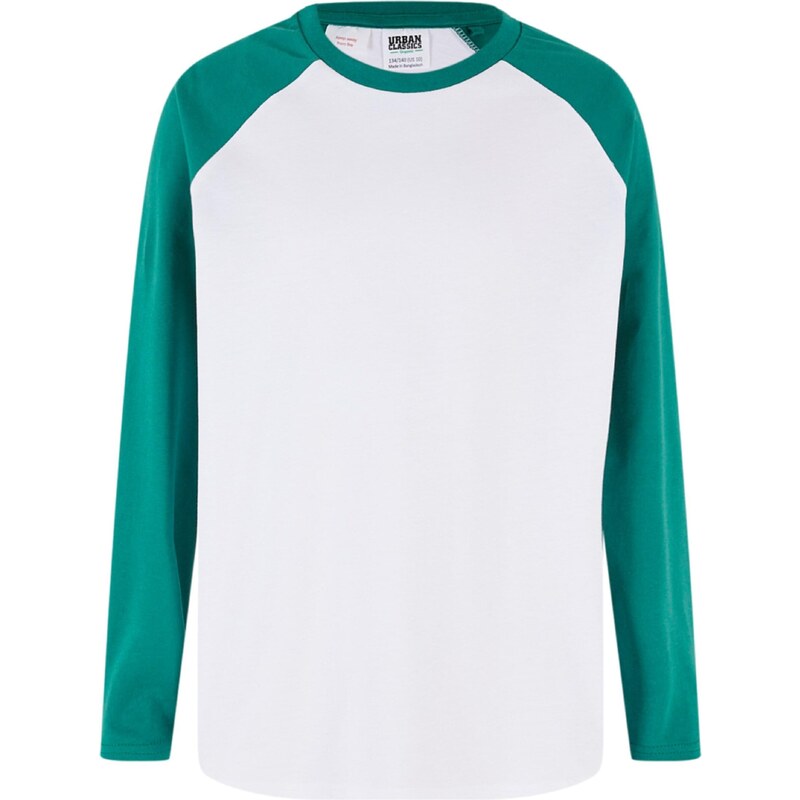 Urban Classics Tričko zelená / biela 58019494