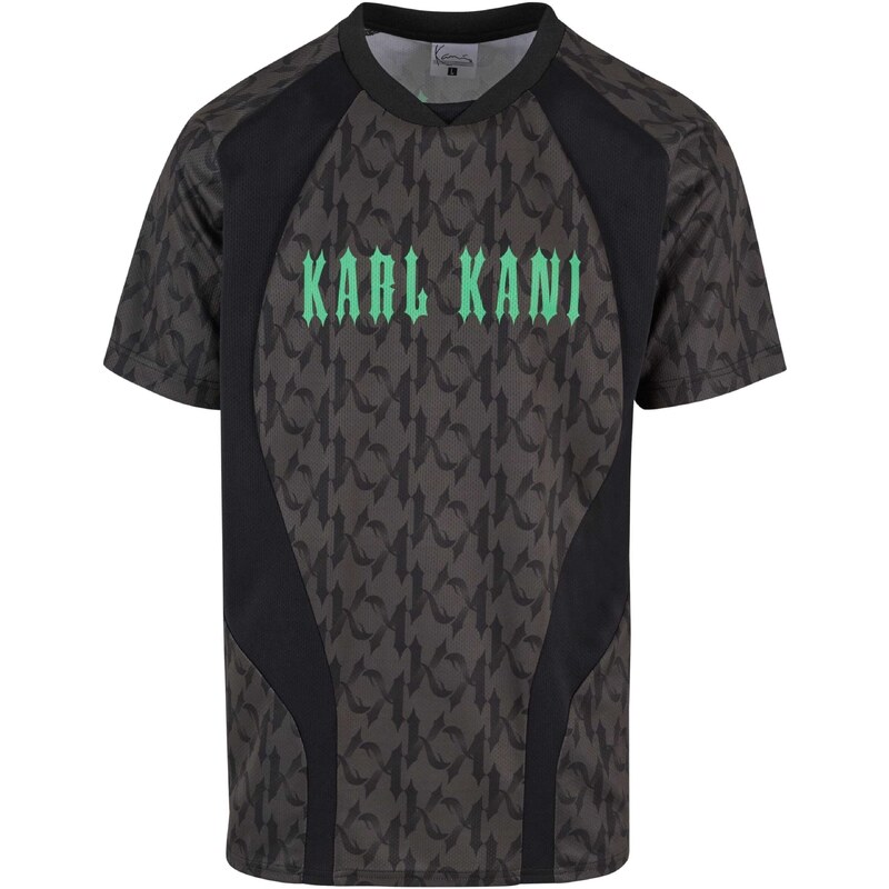 Karl Kani Tričko Gothic 89 hnedá / zelená / čierna 57318320