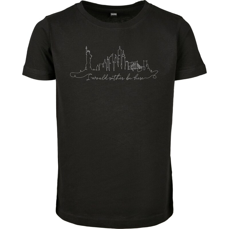 Mister Tee Tričko Want To Be Here čierna / biela 32439396