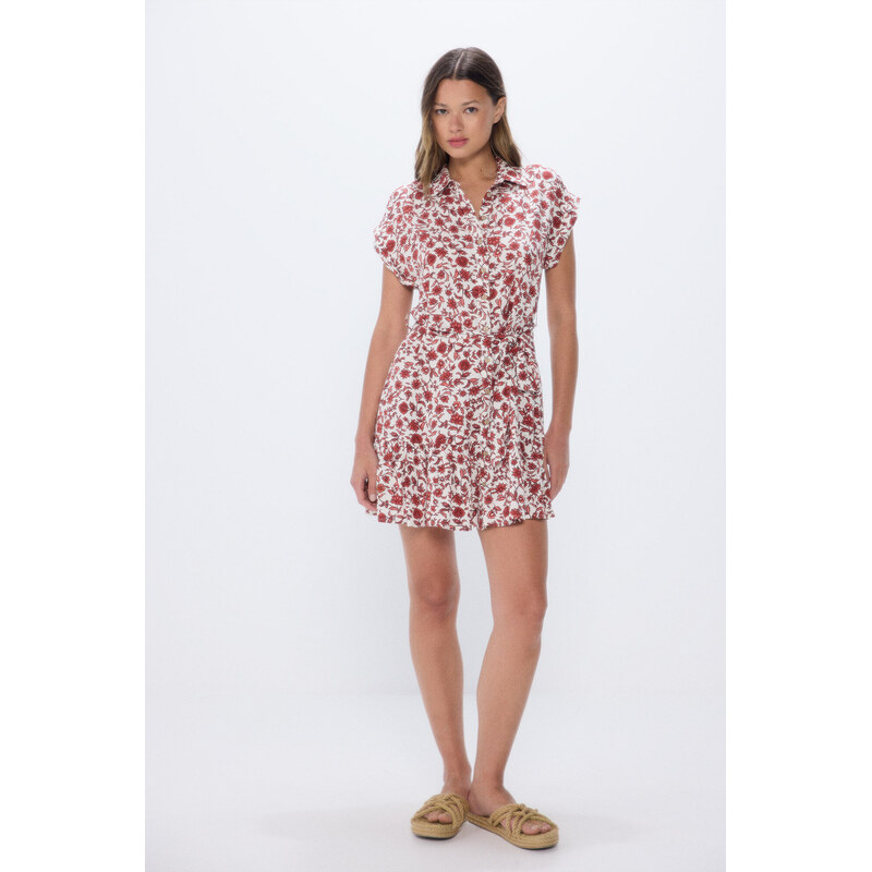 SPRINGFIELD Dámske krátke košeľové šaty 57319956