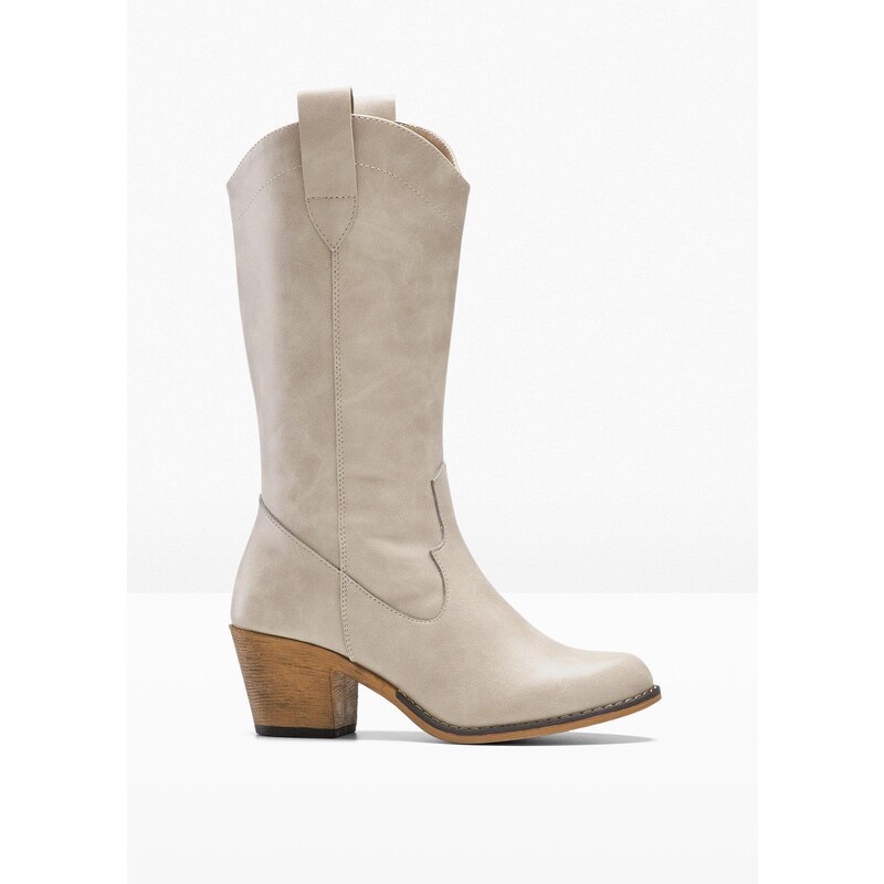 bonprix Čižmy kovbojské, farba hnedá 44792656