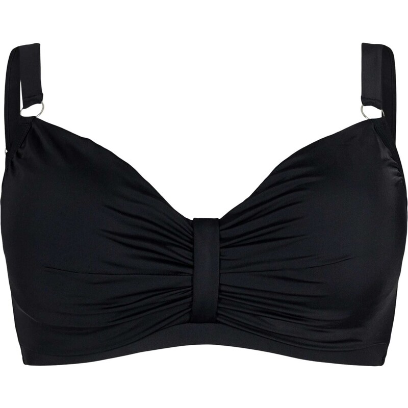 Swim by Zizzi Bikinový top čierna 57349617