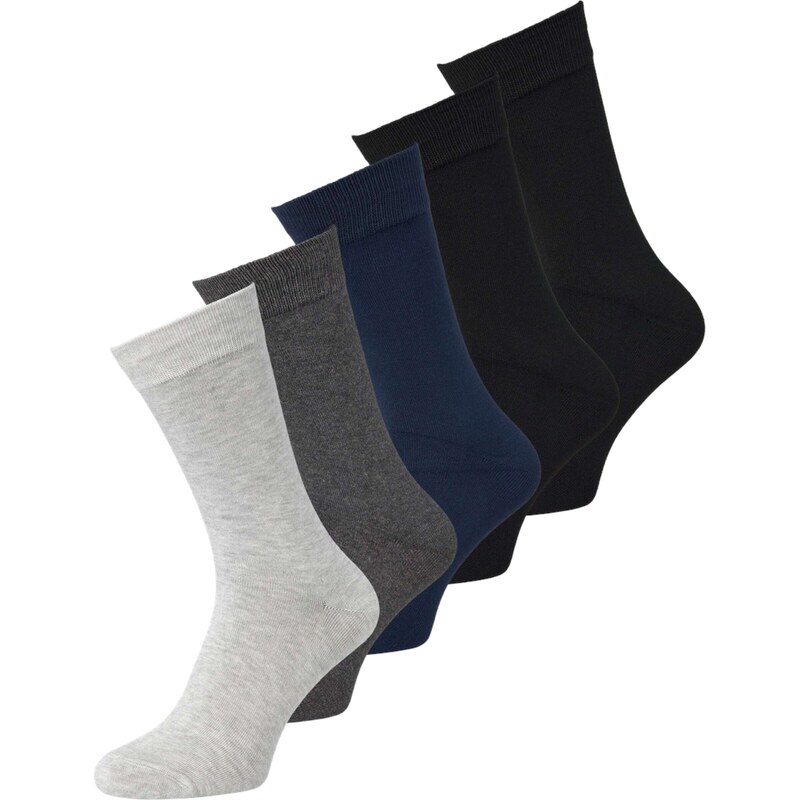 JACK & JONES Ponožky tmavomodrá / svetlosivá / čierna 57349817