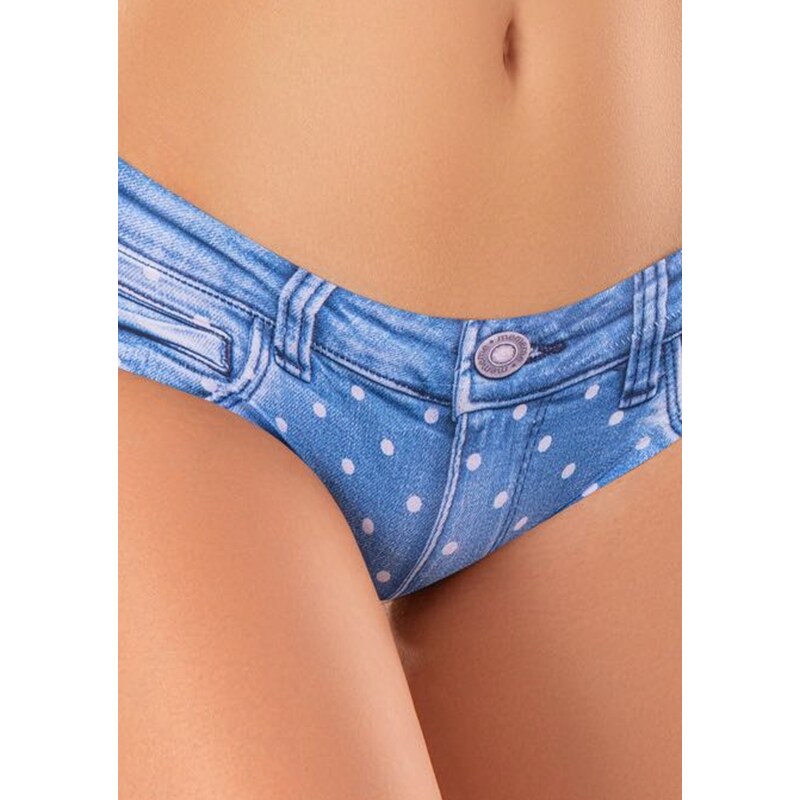 Dámske brazilky Meméme Jeans Dot 57408982