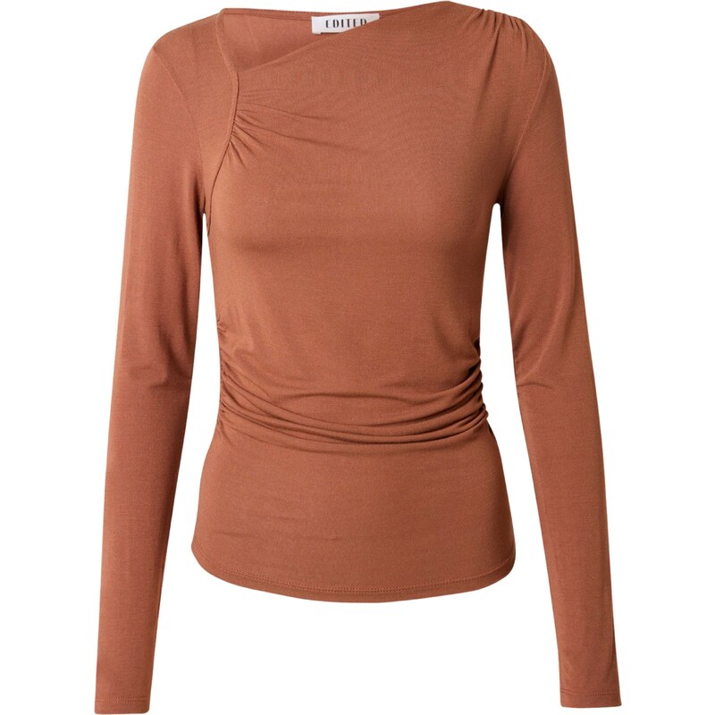 EDITED Tričko Hidekel hnedá 57349725