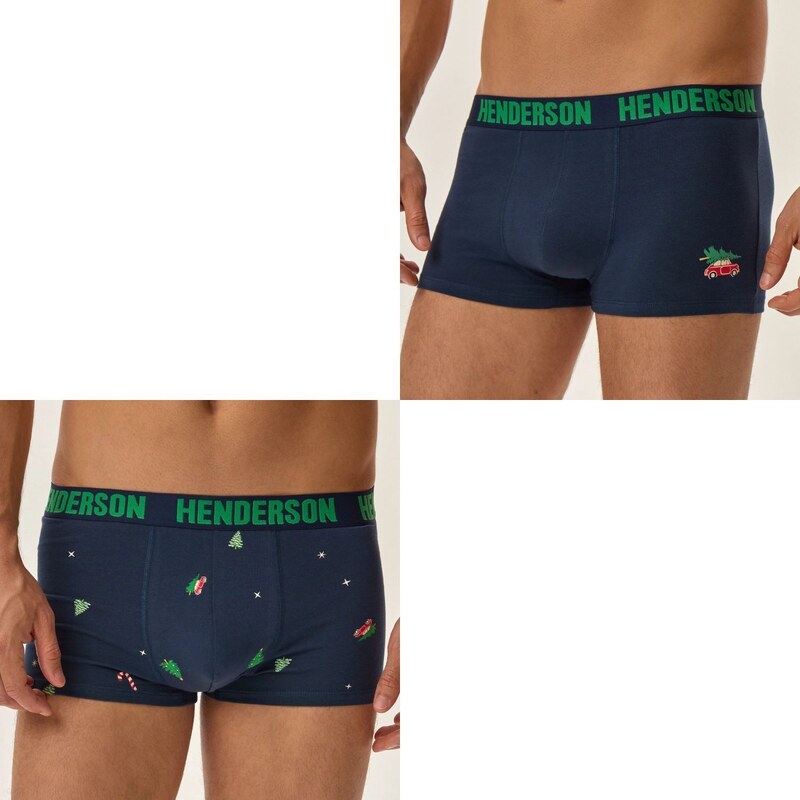 HENDERSON Pánske boxerky 2 pack 41926 Jury 58403219