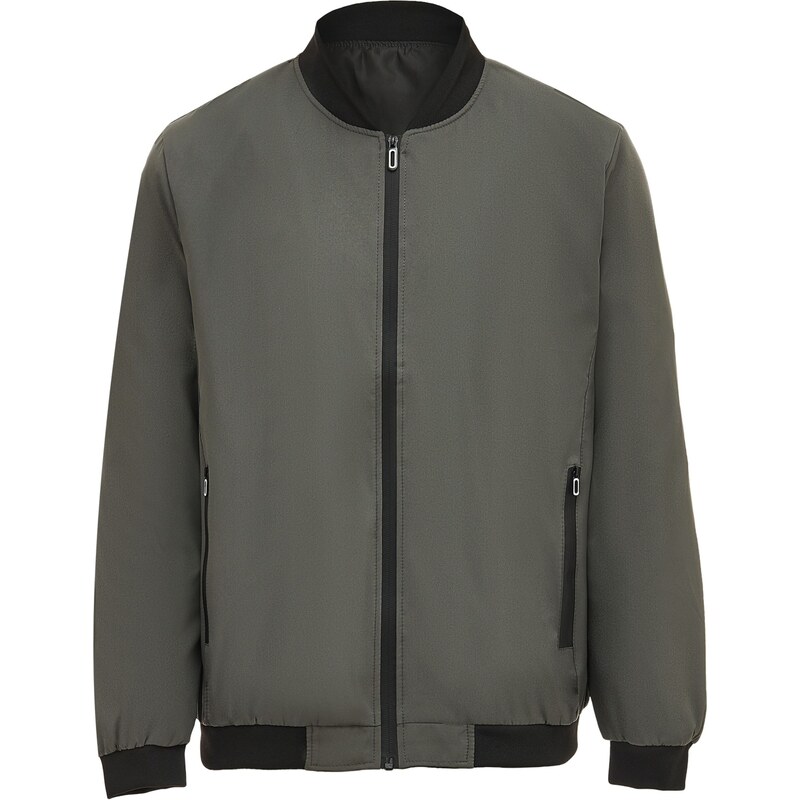 boline Prechodná bunda sivá / čierna 66274525