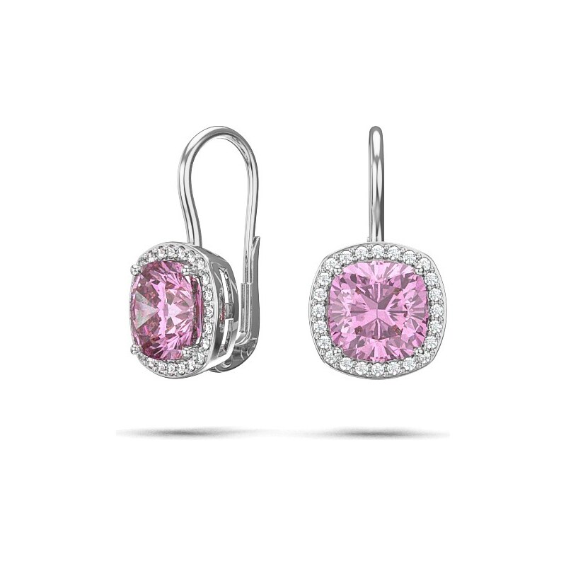 Náušnice z bieleho zlata 23228/BRX 50324026