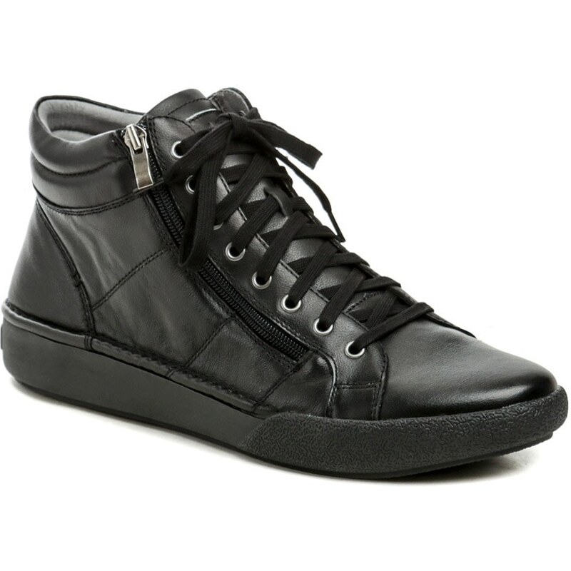 Josef Seibel 69911 čierne dámske nadmerné topánky 57402030