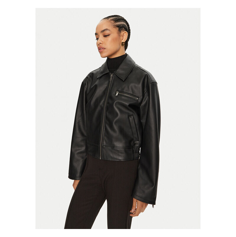 Bunda z imitácie kože Gina Tricot 57439921