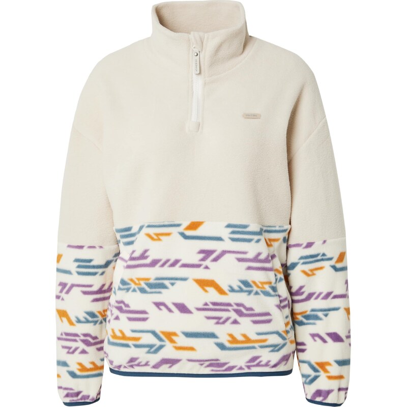 Iriedaily Sveter béžová / petrolejová / tmavofialová / oranžová 65873427