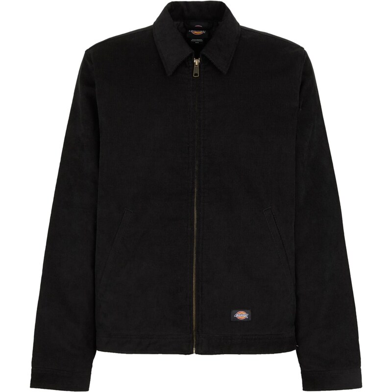 DICKIES Prechodná bunda CORDUROY EISENHOWER čierna 57421787