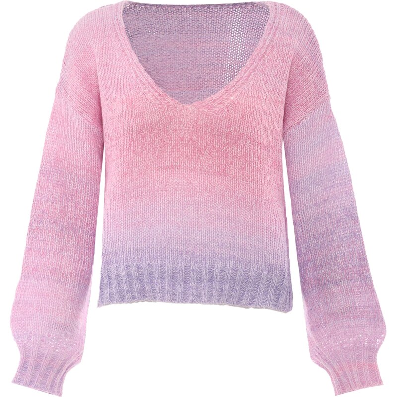 Sookie Sveter fialová / ružová 65870200