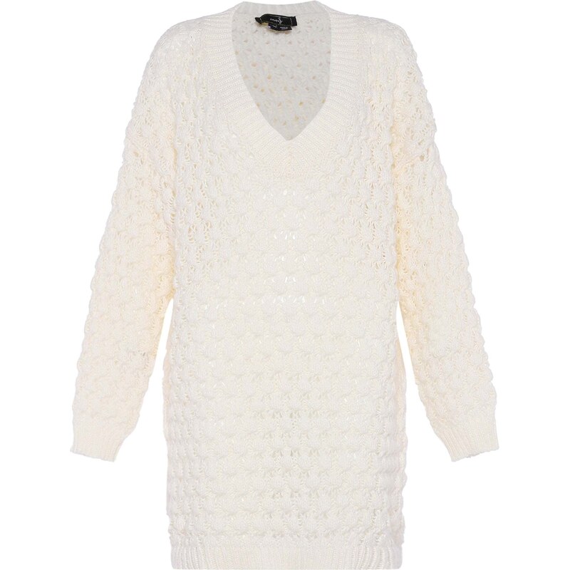 faina Sveter biela ako vlna 57421512