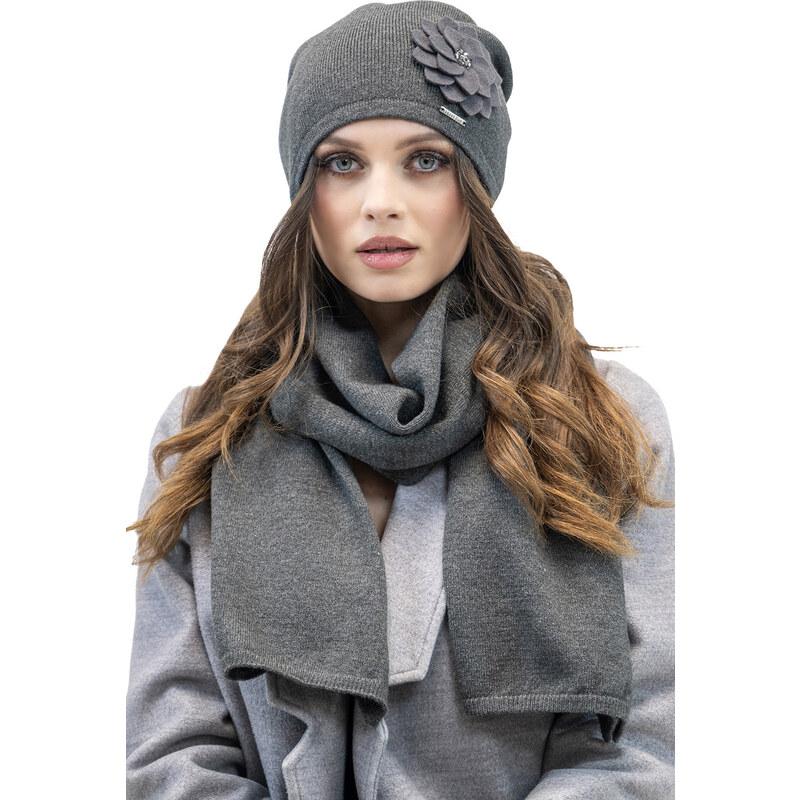 Komplet Vivisence 7010Kmpl čiapka a šál 61636766