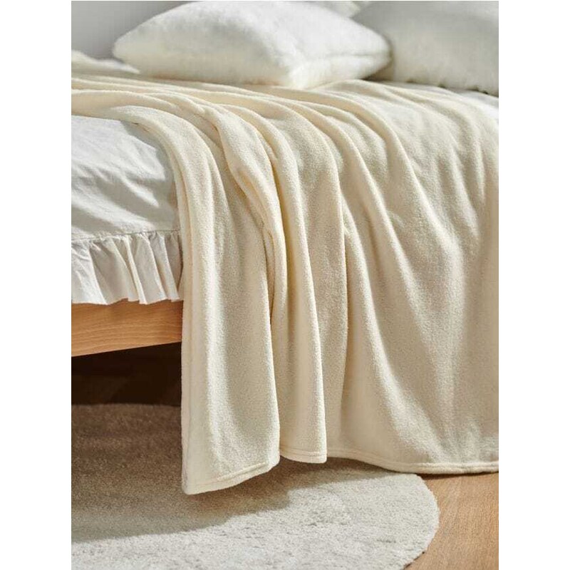 Sinsay - Detská deka - krémová 65745155