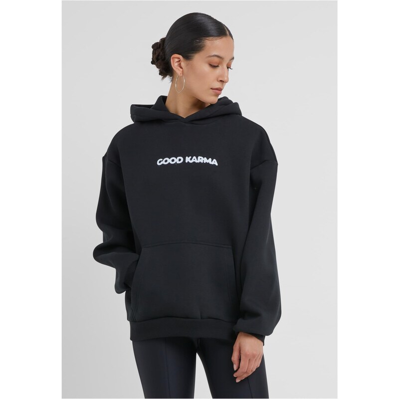 Mister Tee Womens Hoodie Karma Butterfly Black 57444274