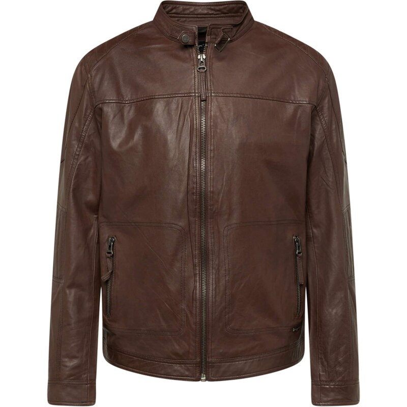 Maze Prechodná bunda Jack tmavohnedá 57456867