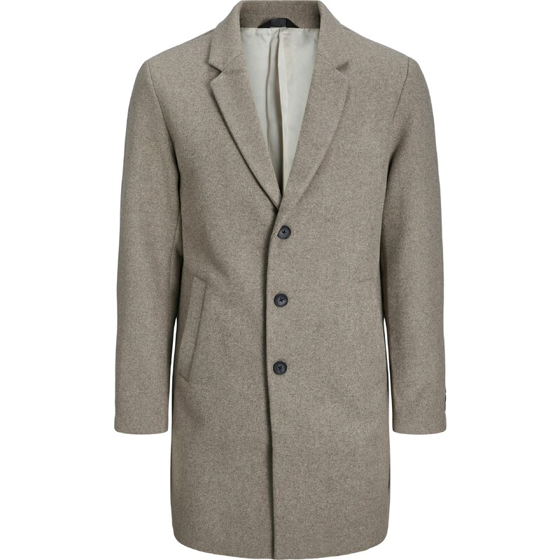 JACK & JONES Prechodný kabát JJEHarrison sivobéžová 59019901