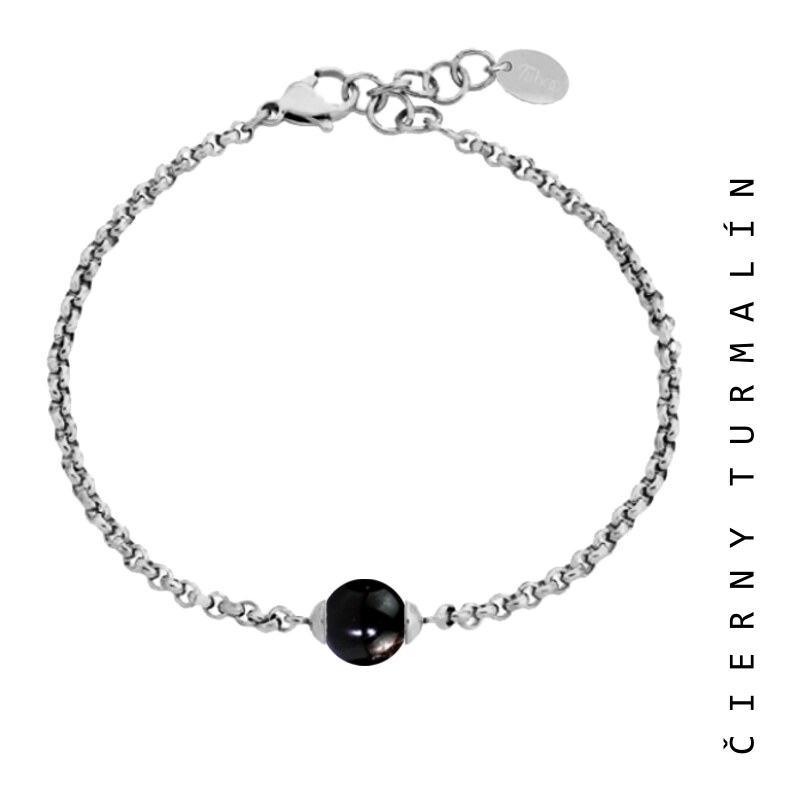 Taboo náramok Spirit of Nature, čierny turmalín tbn916 57478148