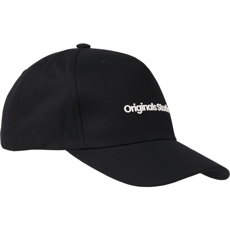 JACK & JONES Čiapka JACVESTERBRO čierna / biela 57484851