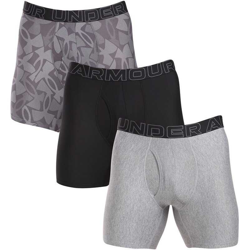 3PACK pánske boxerky Under Armour viacfarebné (1383879 035) 57495314