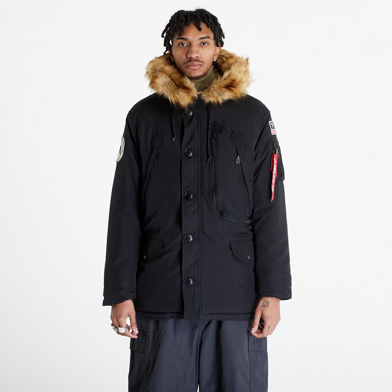 Bunda Alpha Industries Polar Jacket Black XL 57502087