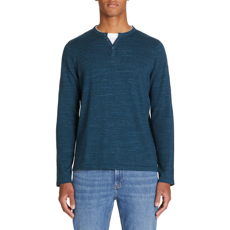 Celio Henley Gelano Sweater - Mens 57838957