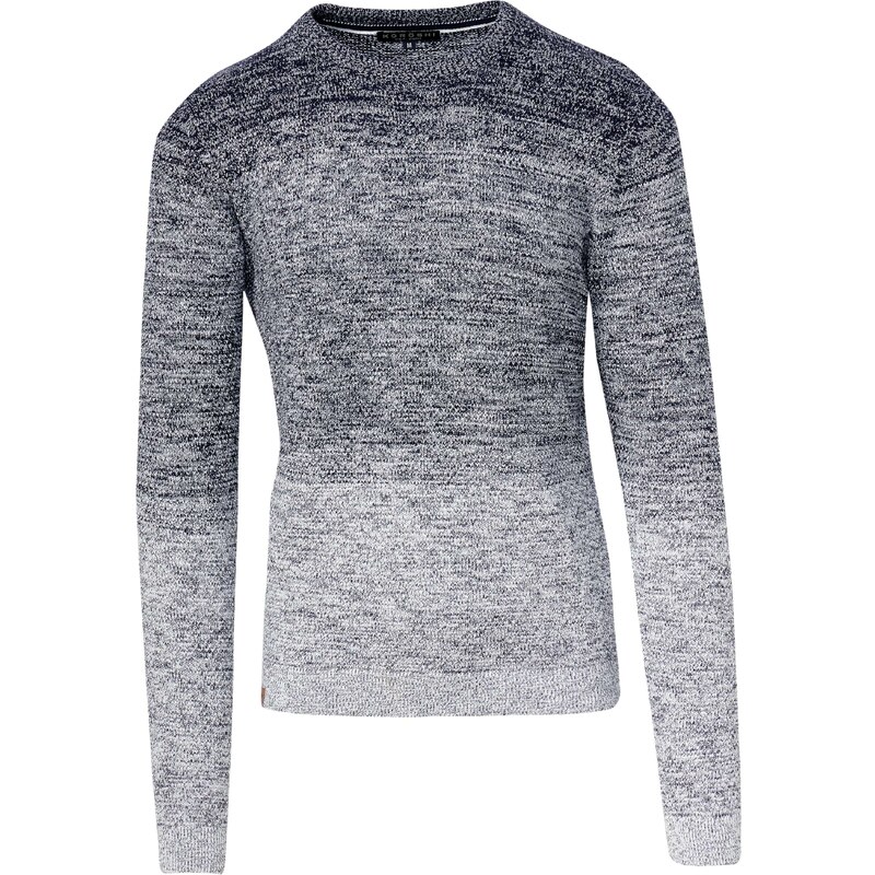 KOROSHI Sveter Punto sivá melírovaná 57517603